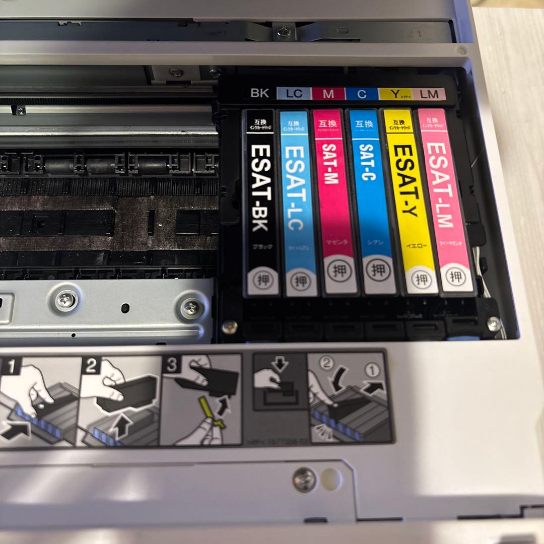 【ジャンク品】エラー表示あり　エプソンプリンタ　EP-814A