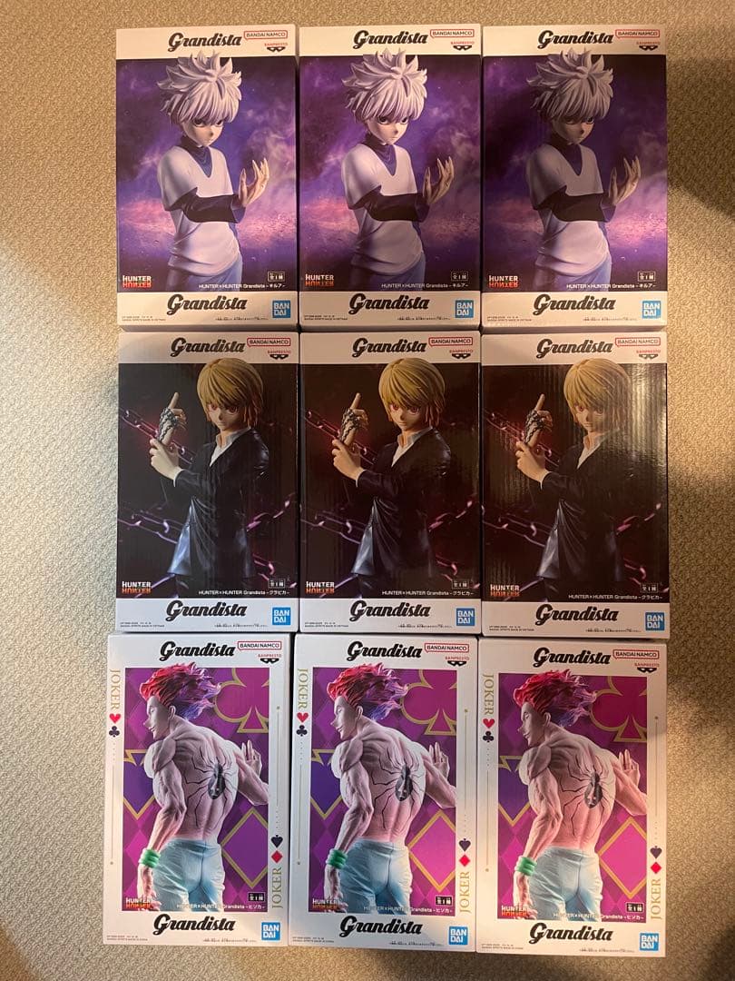 HUNTER×HUNTER Grandista クラピカ ヒソカ キルア