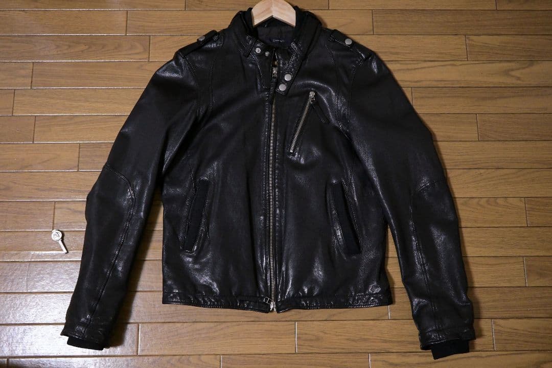 ジャケット・アウター Single Riders Goatskin as 70s