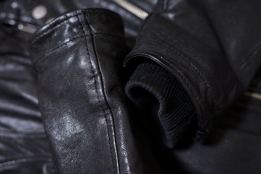 ジャケット・アウター Single Riders Goatskin as 70s