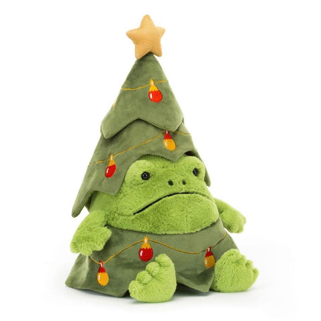 新品　クリスマス　ジェリーキャット　カエル　frog 蛙　クリスマスツリー