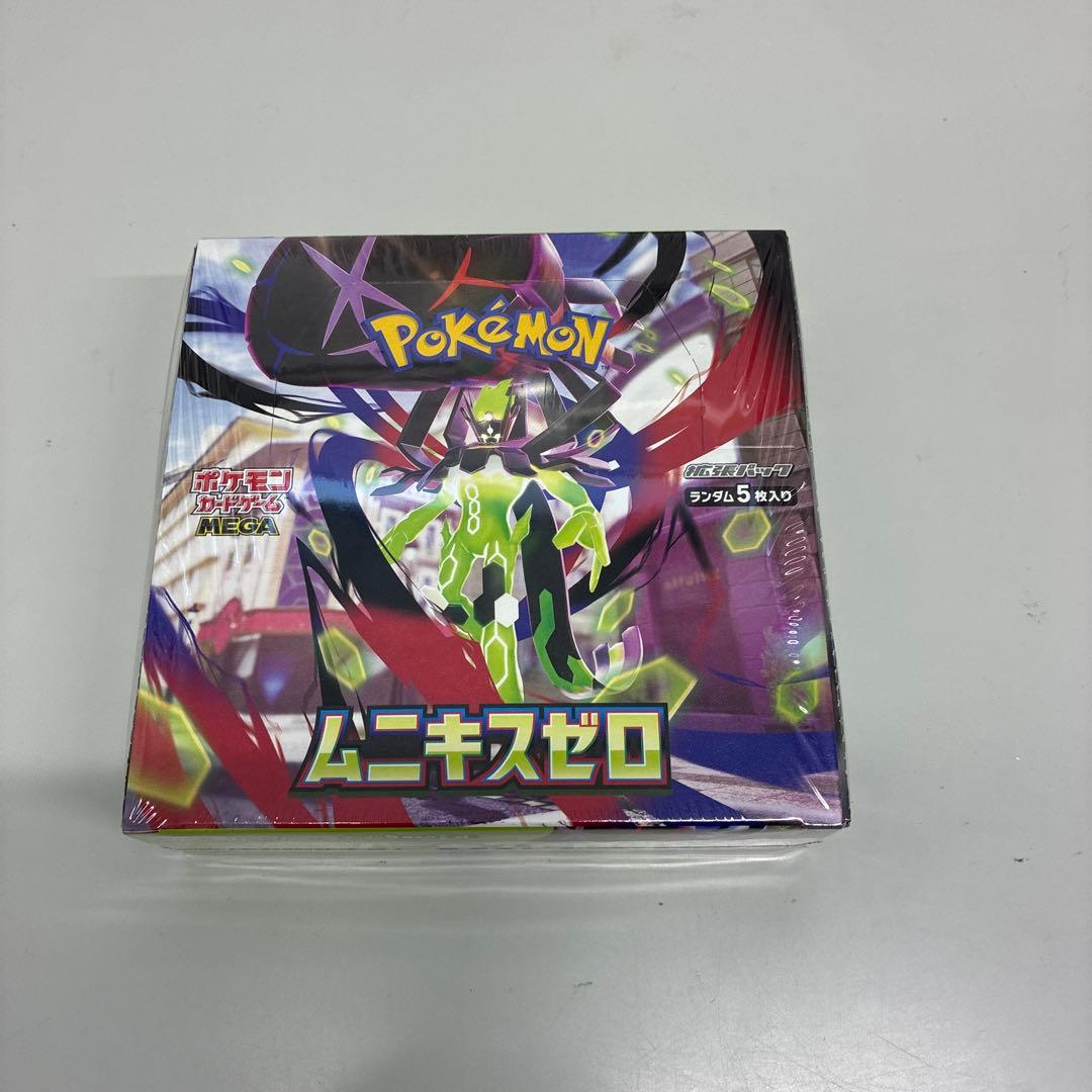 1箱【新品未開封】シュリンク付きムニキスゼロ　ポケモンカードゲームMEGABOX