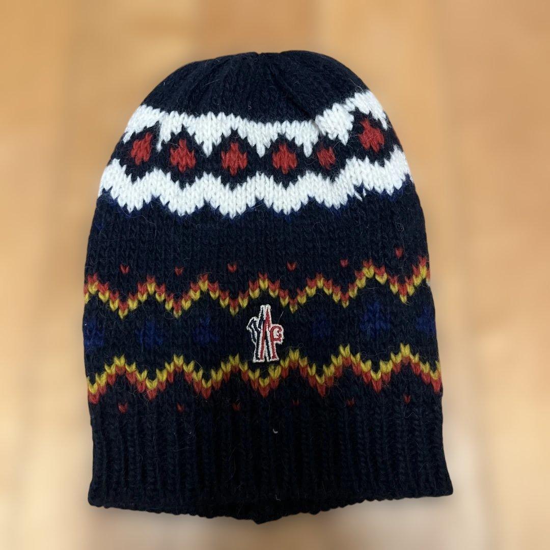 モンクレール　グルノーブル　ニット帽　フリーサイズ