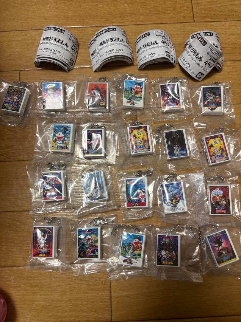 映画ドラえもん DVDミニチュアチャームコレクションvol.1 まとめ　15点