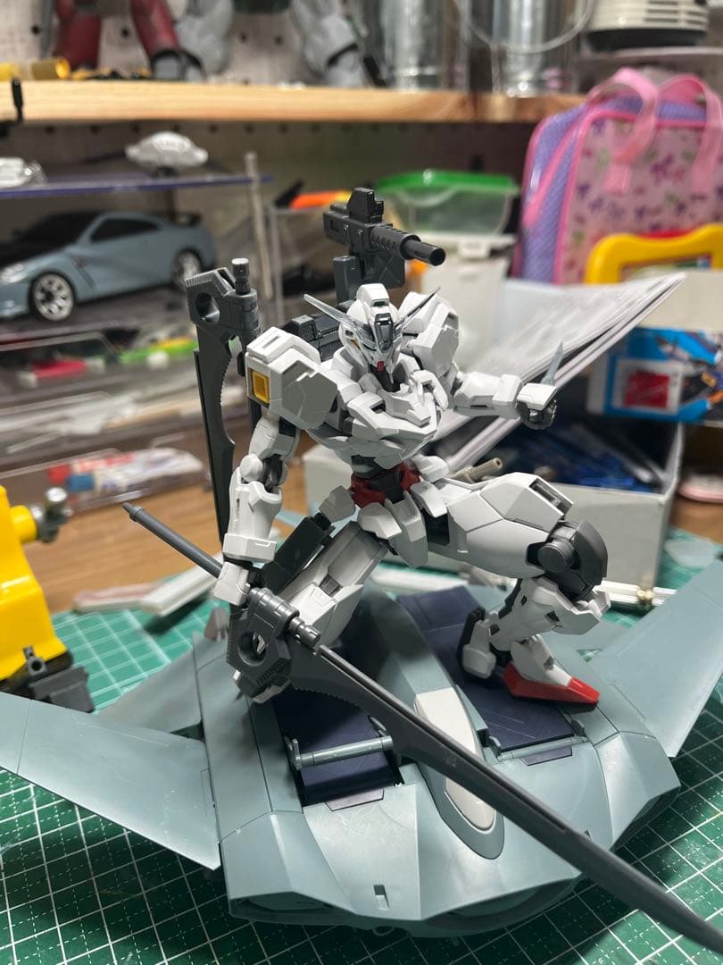 HG　陸戦型ガンダムキャリバーン【デザート迷彩カラー】 完成品　全塗装