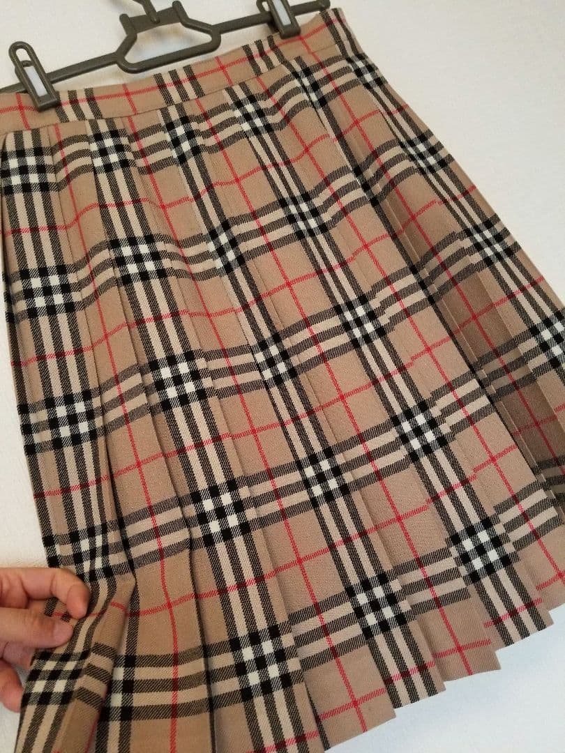 バーバリープリーツスカート美品良品キッズ◯大人◯150 160S 2度使用品◯