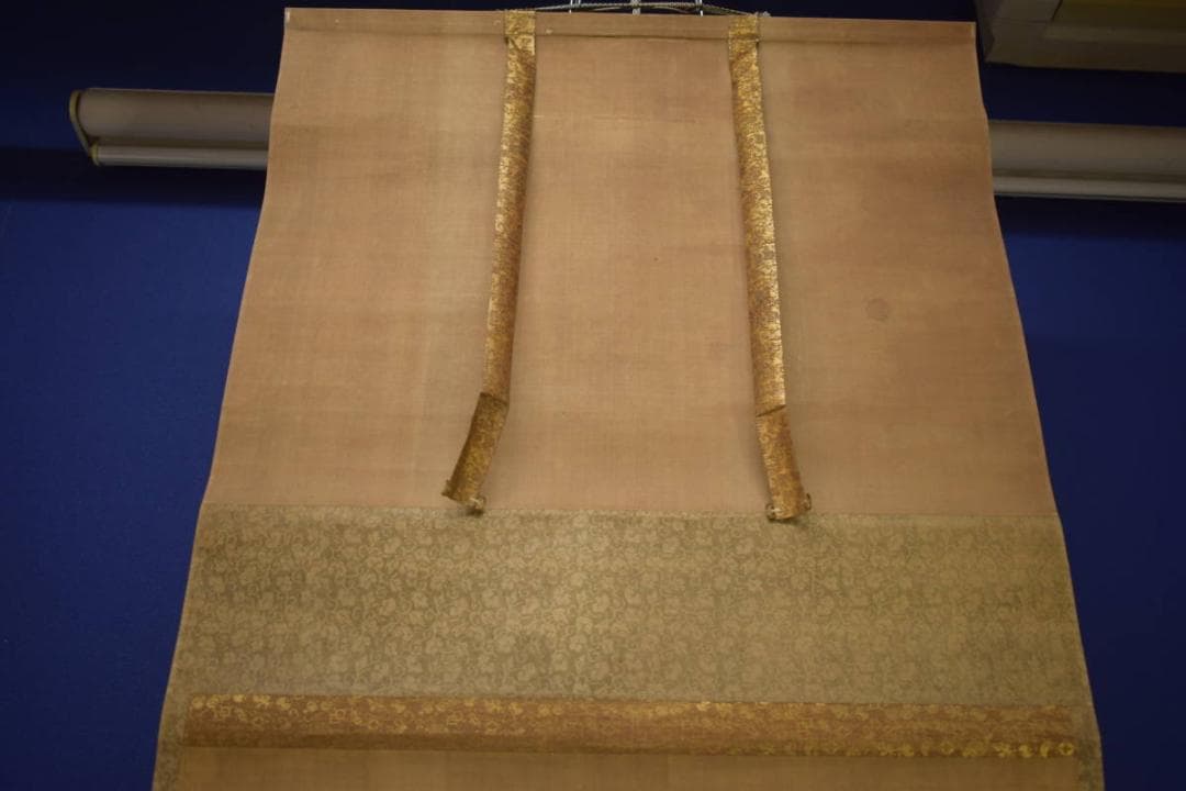 真作/狩野探幽/人物図/布袋屋掛軸HI-889