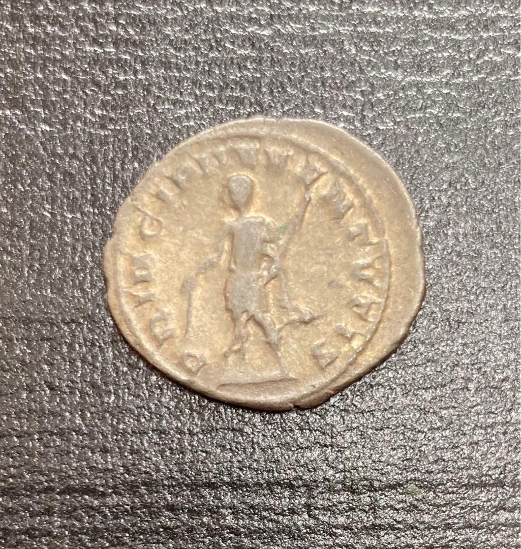 古代ローマ帝国　ヘレンニウスエトルスクス　ダブルデナリウス銀貨‼︎