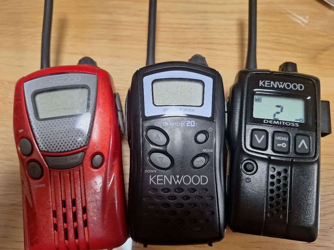KENWOOD　デトミス 　３台セット　UBZ-EA トランシーバー