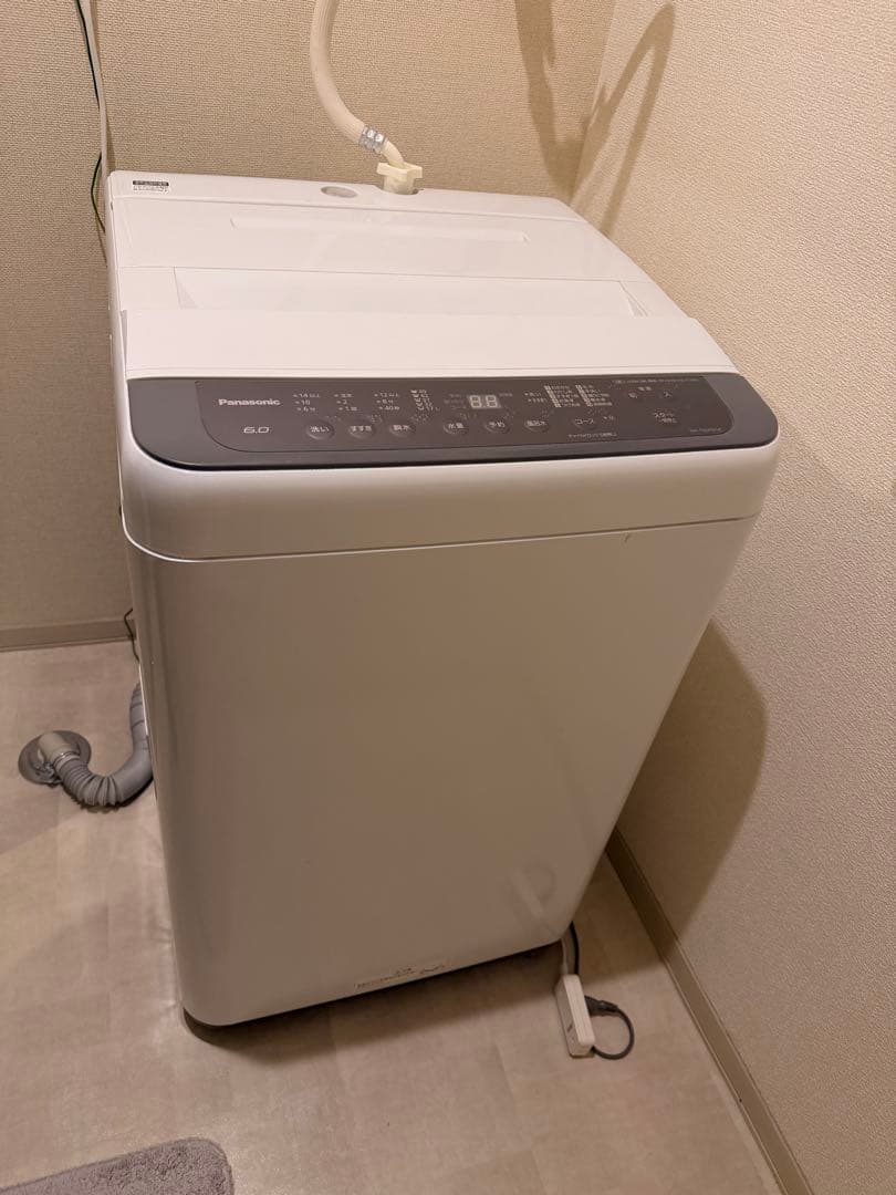 Panasonic 縦型洗濯機 NA-F60PB14【引き取り値引きあり】