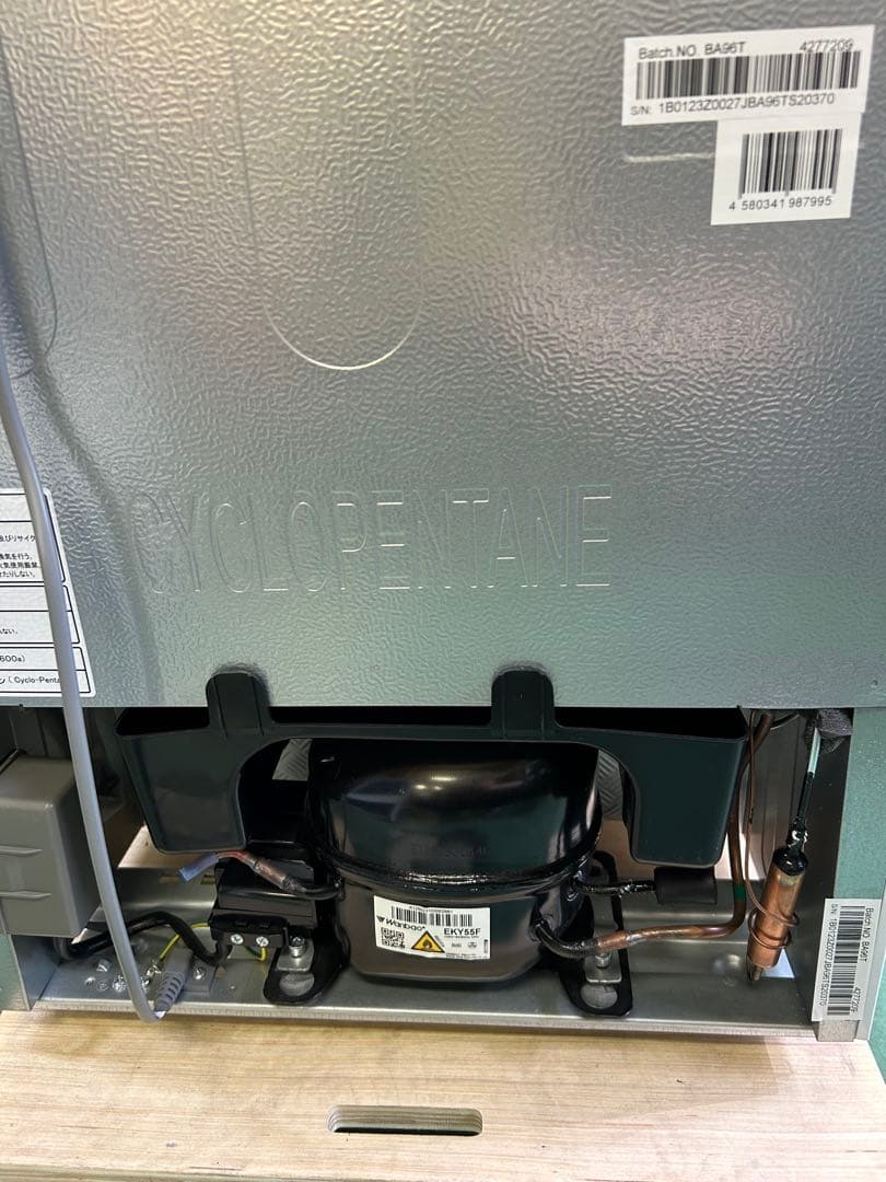 【美品】Hisense ハイセンス 冷蔵庫 HR-B12HW 2023年製