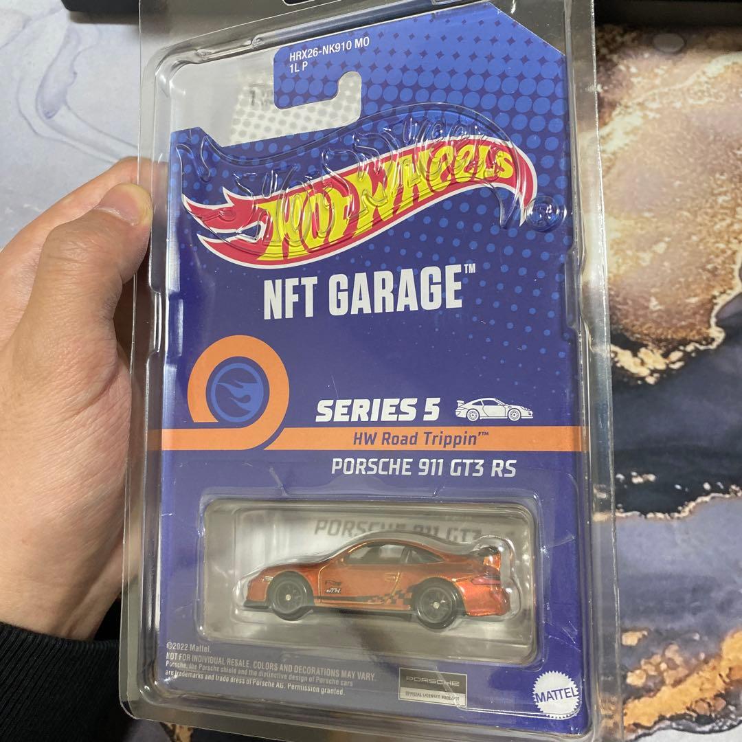 ミニカー Hot Wheels Porsche NFT 911 GT3 RS