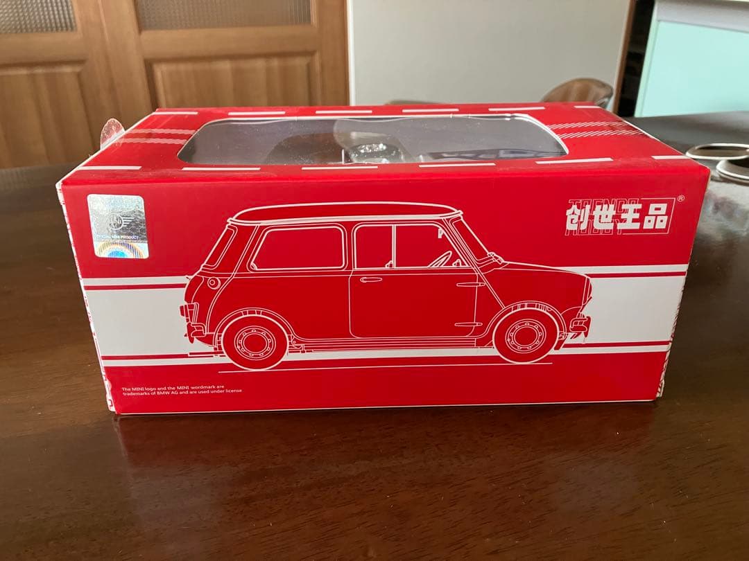ミニクーパー モンテカルロ ラリー1967 177号車 1/18 赤 新品未使用