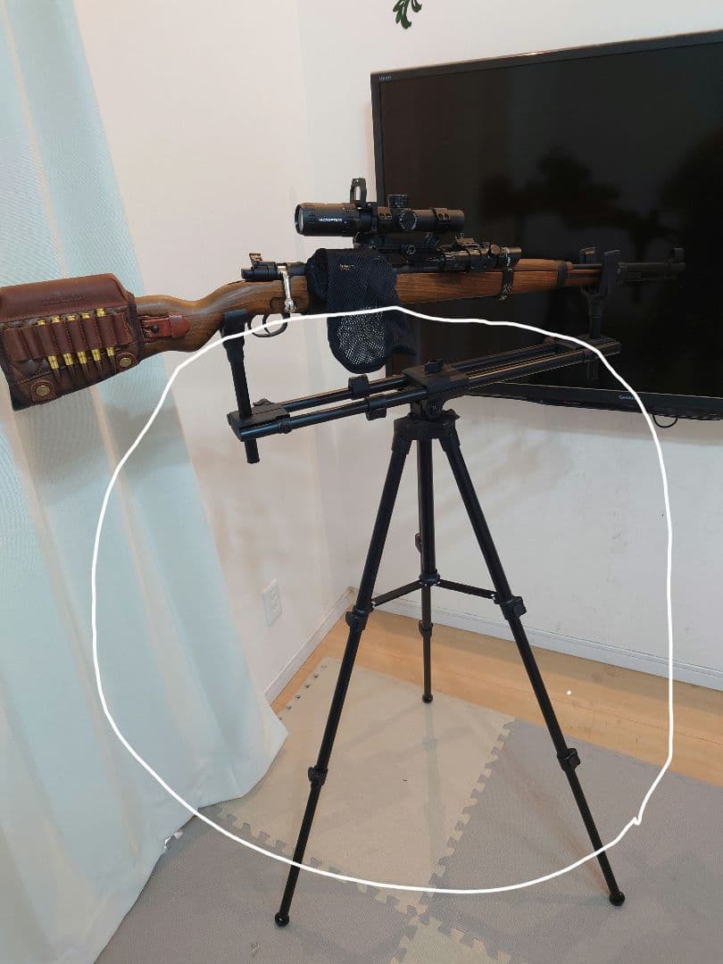 シューティングレスト サバイバルゲーム 三脚 スナイパー ライフル 台