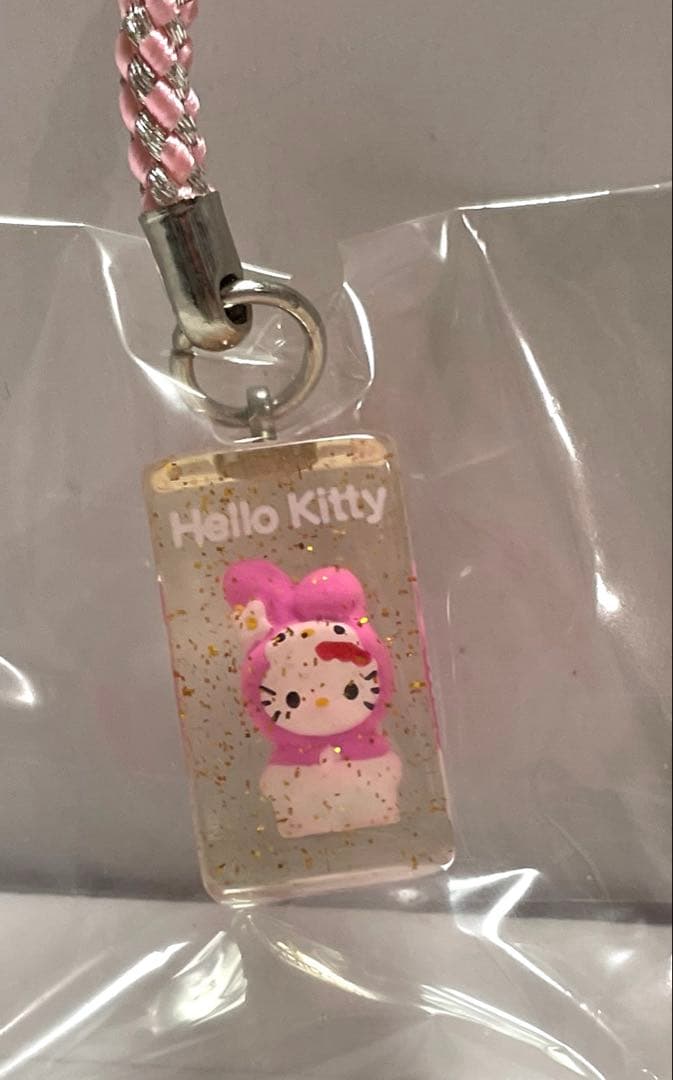 J*_様 ハローキティ 根付 ストラップ サンリオキャラクターかぶりもの 6種セ