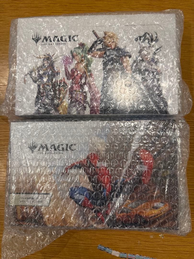 MAGICトレーディングカード 2BOX、ファイナルファンタジー、スパイダーマン