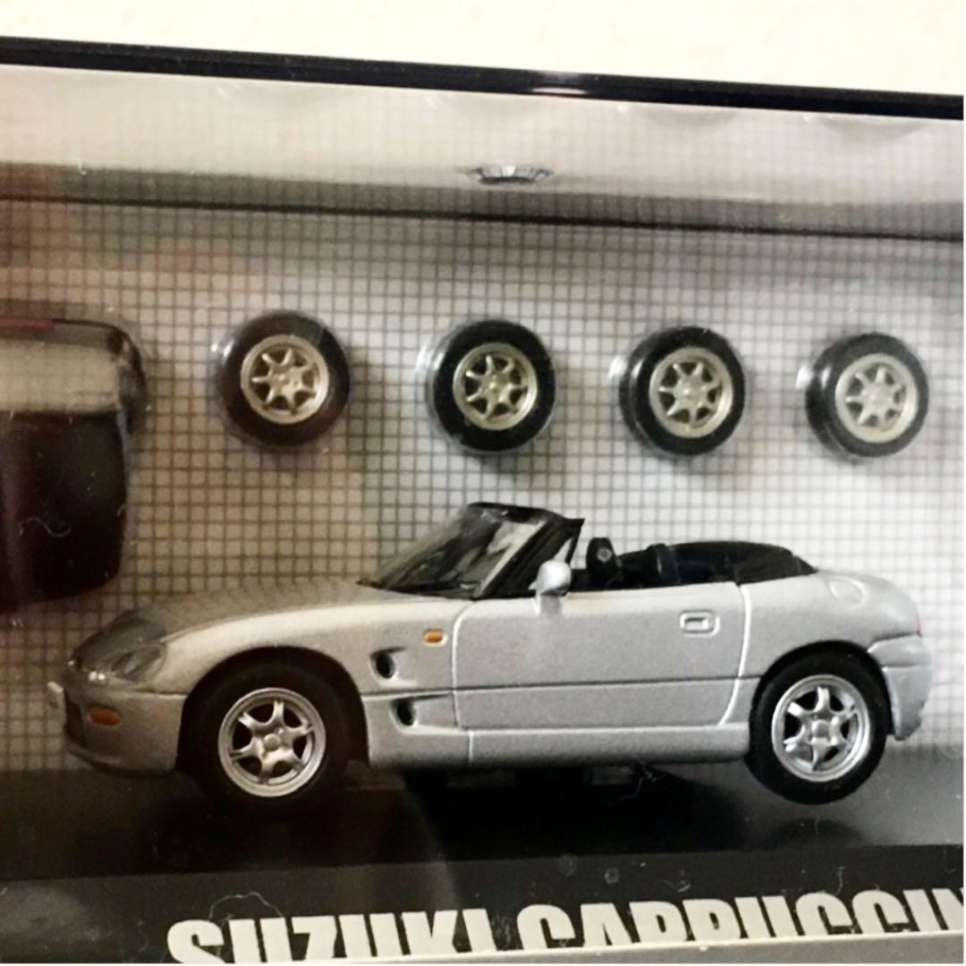 新品未開封　スズキ　カプチーノ　1/43モデル　シルバー
