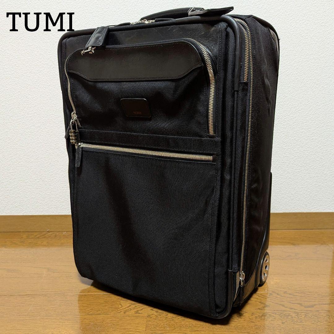 良品◎TUMI キャリーケース 24021D 特大サイズ スーツケース 黒