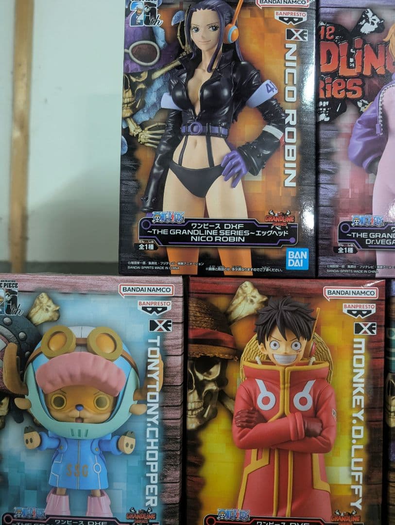 ONE PIECE　ワンピース　 DXF 麦わらの一味 エッグヘッド フィギュア