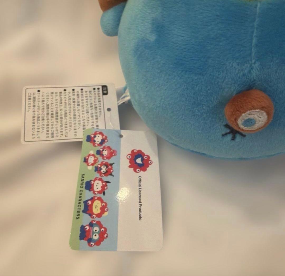 未使用★サンリオ★ポムポムプリンミャクミャクなりきりぬいぐるみ M万博会場限定