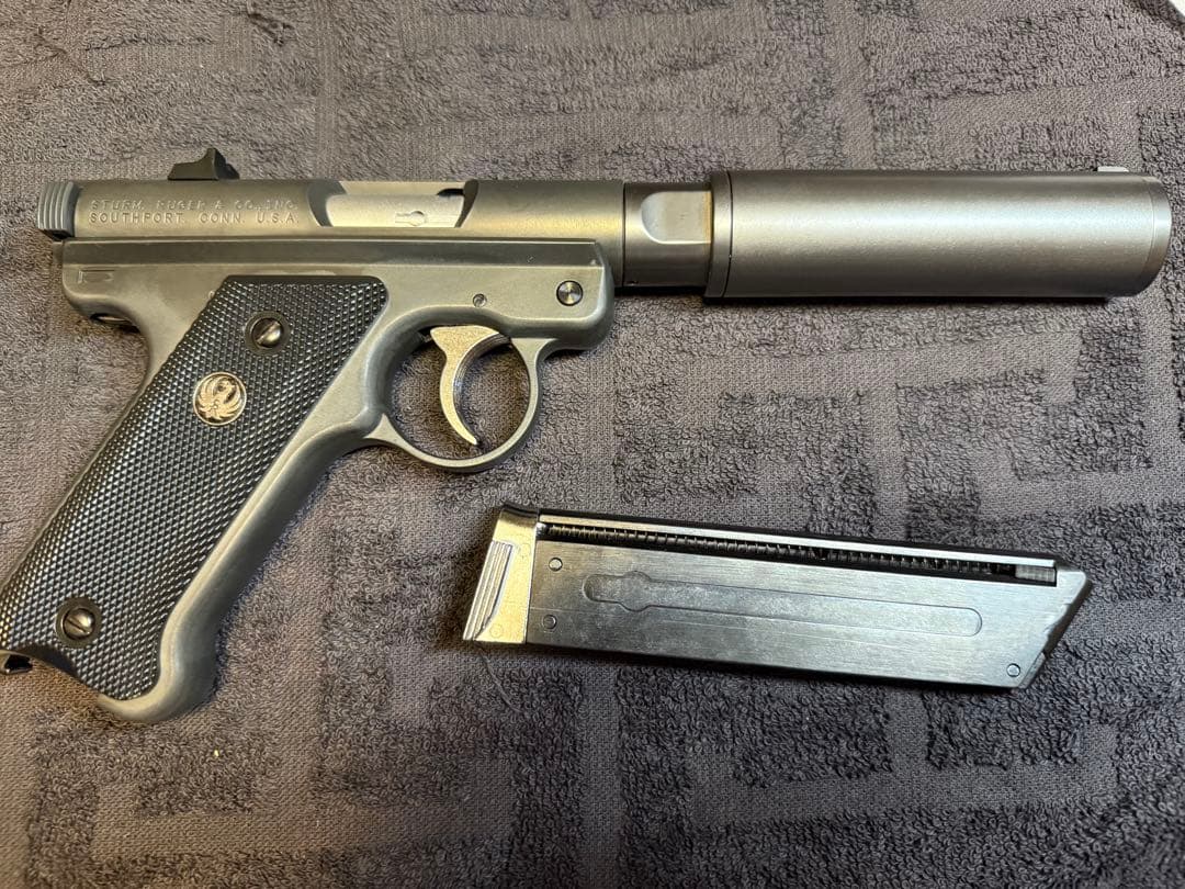 マルシン スタームルガーMk1 アサシンズ サイレンサVer HW エクセレント