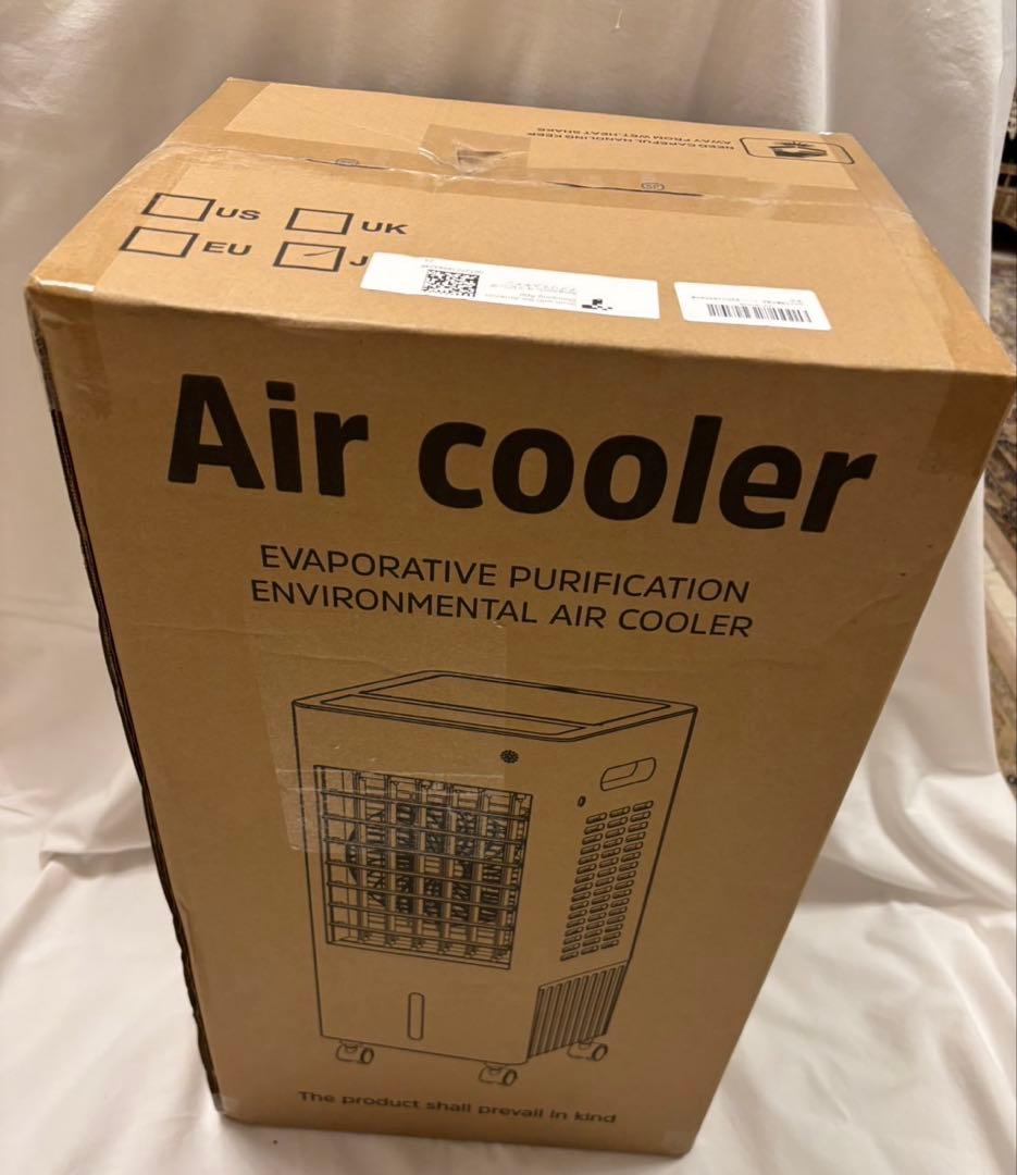 冷風機　スポットクーラー　ポータブルクーラー　大容量8L キャスター付　猛暑対策