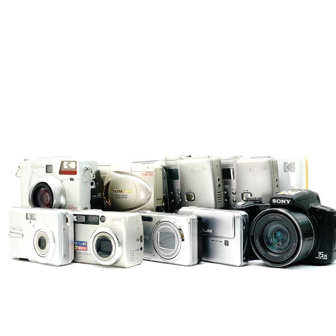 コンパクトデジタルカメラ 10台セット