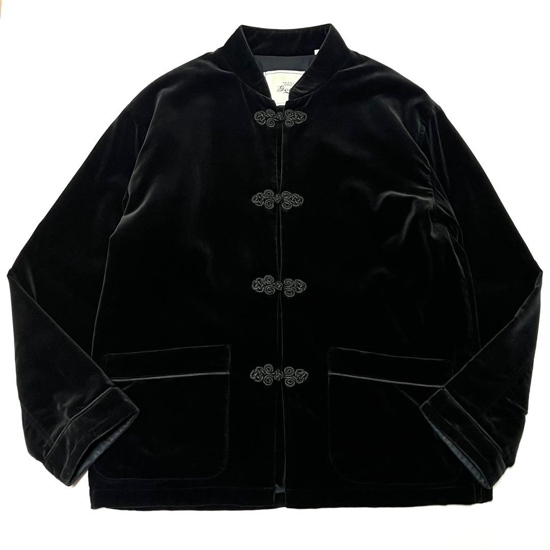 東洋エンタープライズ GOLD ベルベット チャイナ ジャケット ベロア