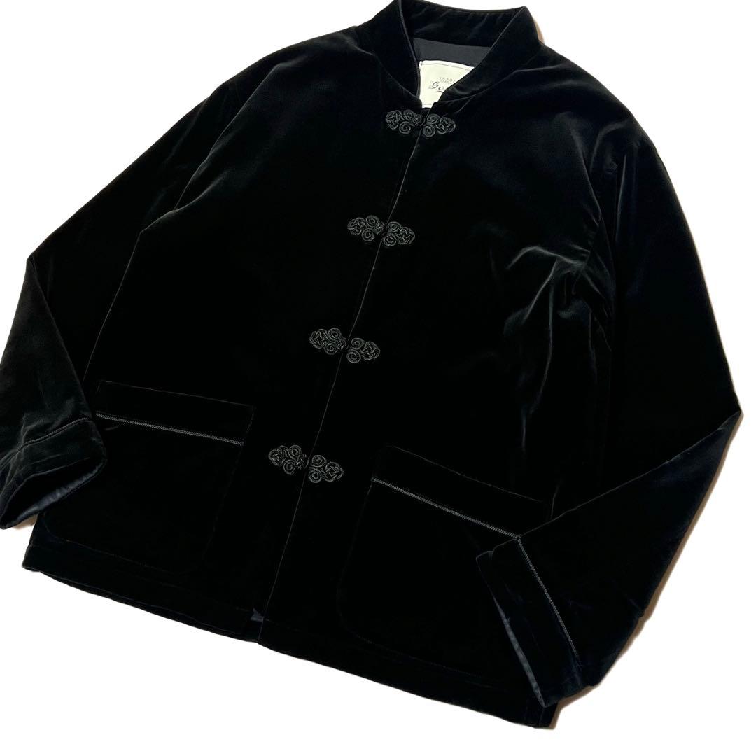 東洋エンタープライズ GOLD ベルベット チャイナ ジャケット ベロア