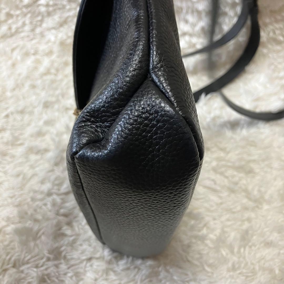 【さっちゃん 様】アニエスベー ショルダーバッグ クロスボディ 牛革 シボ加工