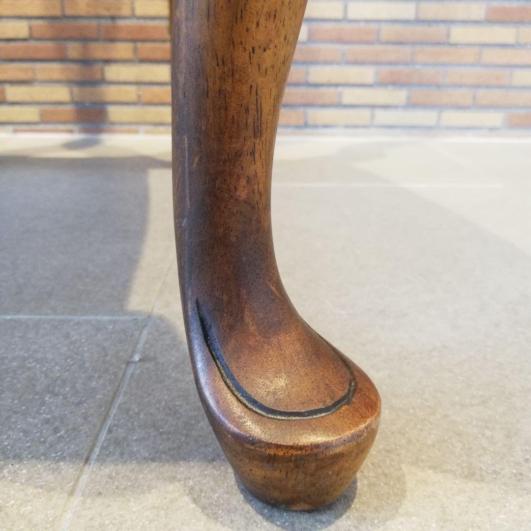 ◇アメリカ製　木製　ビンテージチェア｜椅子　猫脚　アンティーク