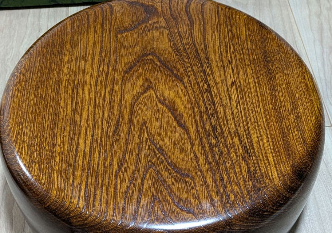 【新品未使用】木製　茶びつ　ロクロ製品