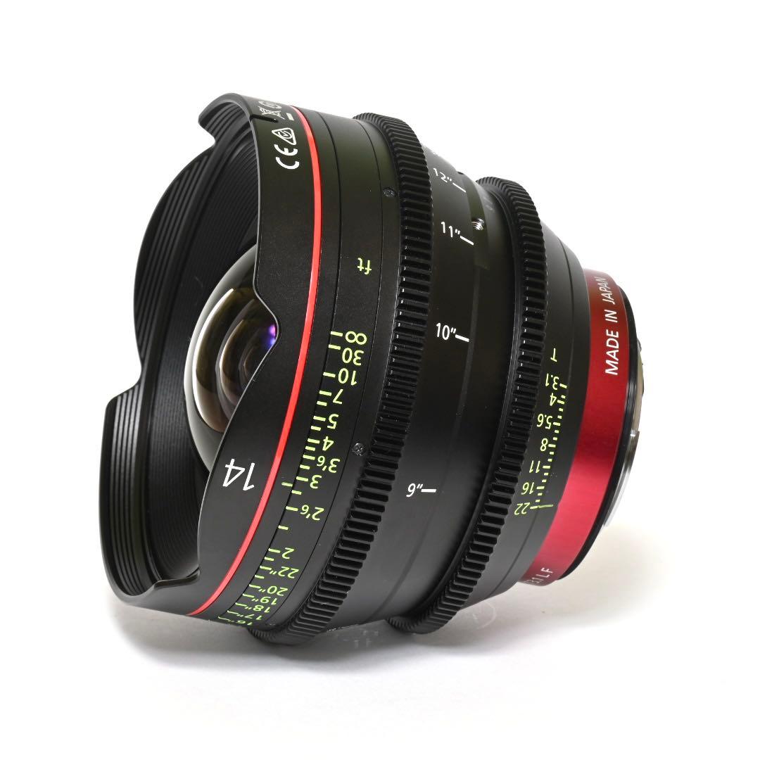 【美品】Canon CN-E 14mm T3.1 LF シネマレンズ