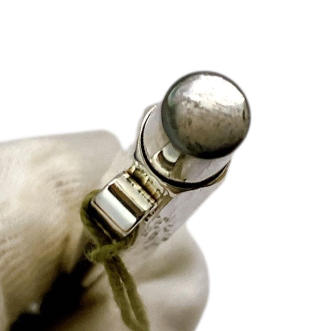 カランダッシュ スイス製 エクリドール ベネシアン ノック式 ボールペン 銀張