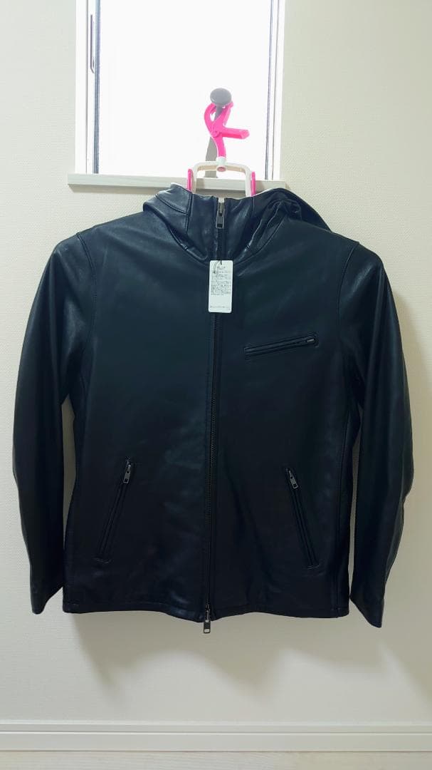 羊革レザー ジャケット Lサイズ【Psycho Bunny サイコバニー 】