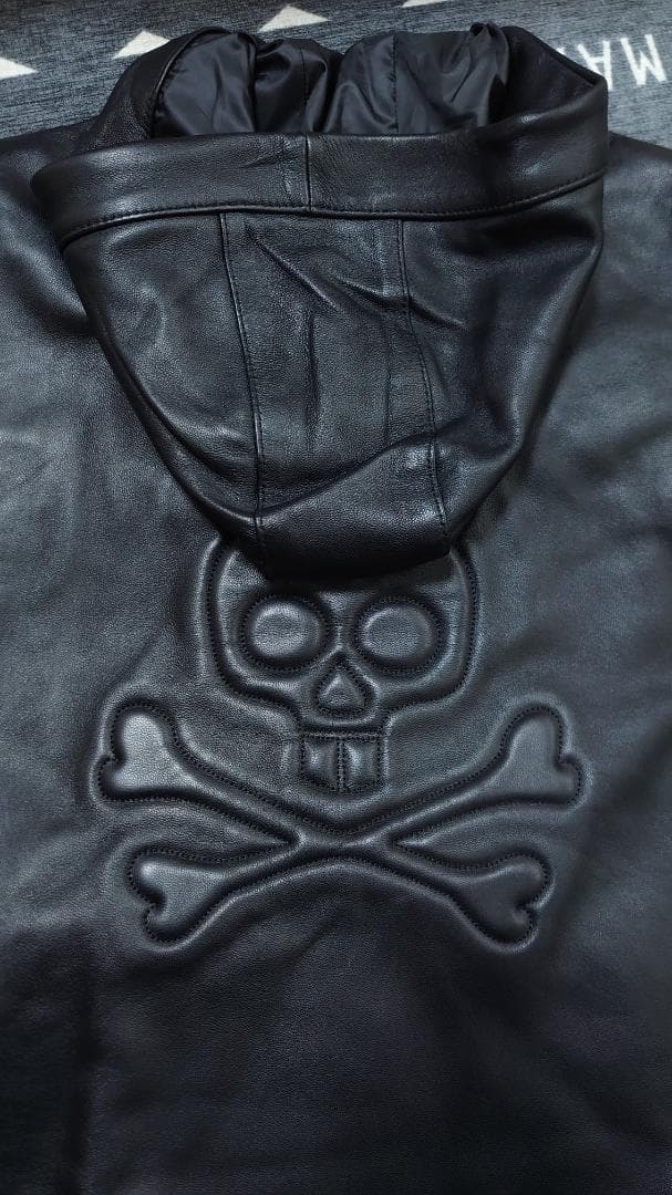 羊革レザー ジャケット Lサイズ【Psycho Bunny サイコバニー 】