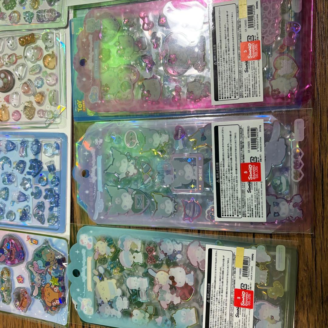 【正規品】ボンボンドロップシール　ディズニー　たまごっち　各種14枚セット