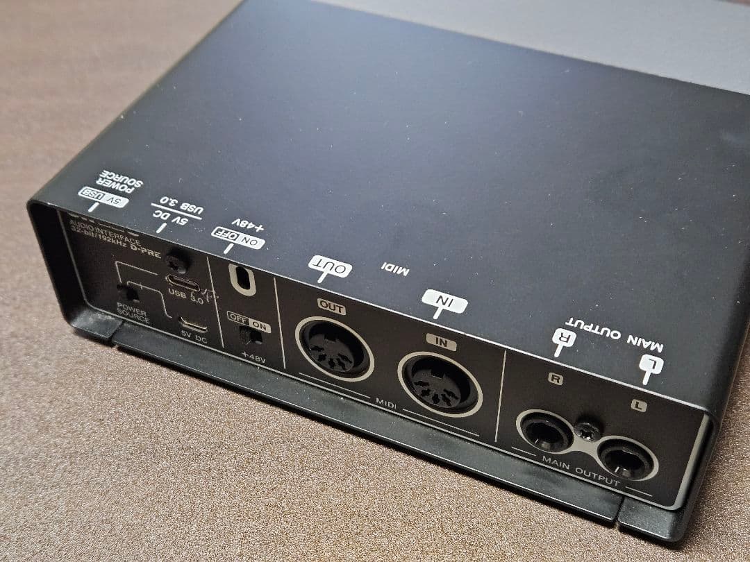 【nao】Steinberg UR22C オーディオインターフェイス