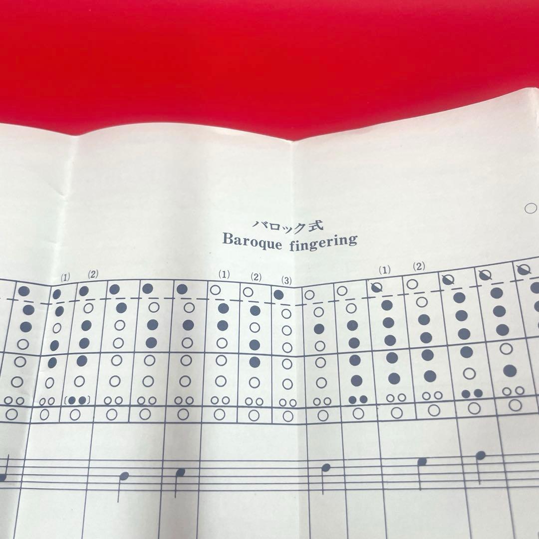 ゼンオンZEN-ON 2000B 木製 テナーリコーダー 3パーツ ケース付き