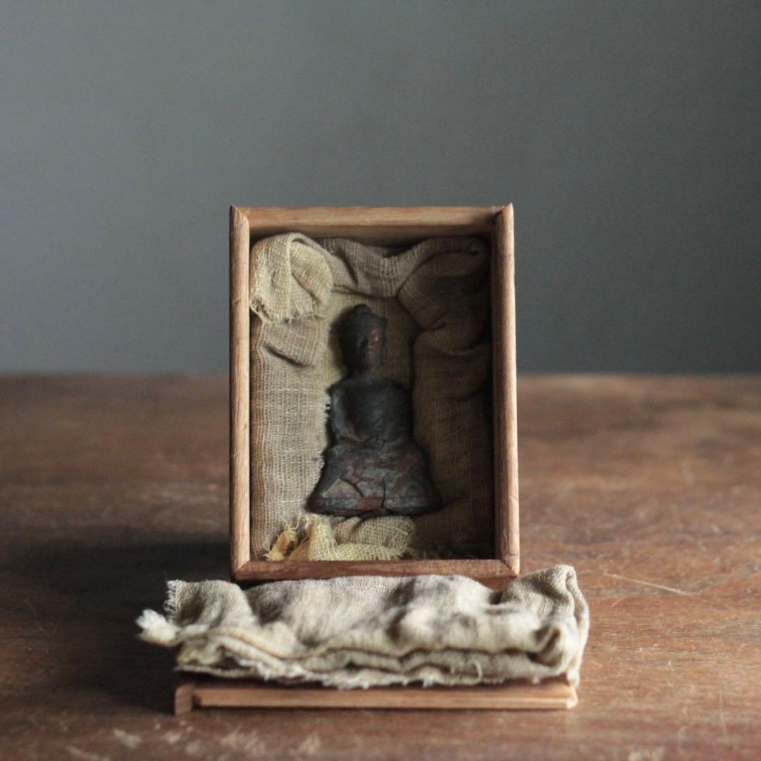 鋳銅仏 座像 仏教美術 古美術 古道具 アンティーク 古銅仏