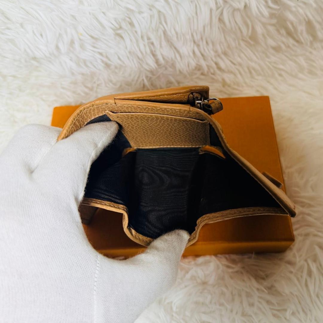 【最終セール！】GUCCI GGマーモント 三つ折り財布 グッチ　プチマーモント