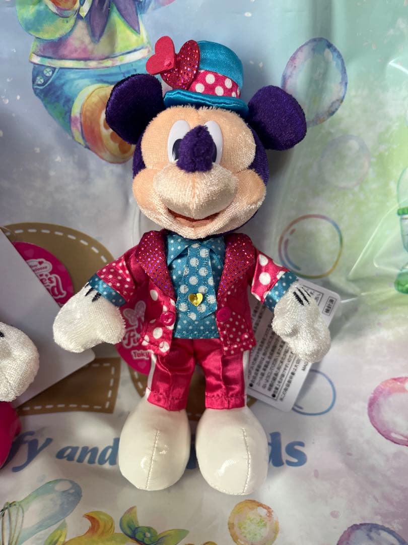 ミニー　ファンダーランド ミニパル ぬいぐるみ　ぬいば　ぬいチャ　セット