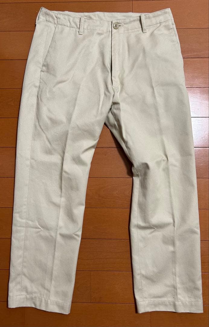 SEQUEL シークエル TYPE-F ベージュ チノパン サイズL