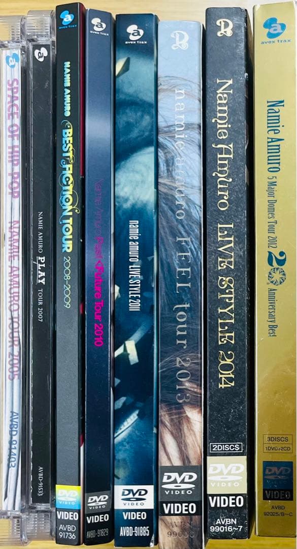 ◇安室奈美恵 LIVE DVD 8枚セット 初回盤