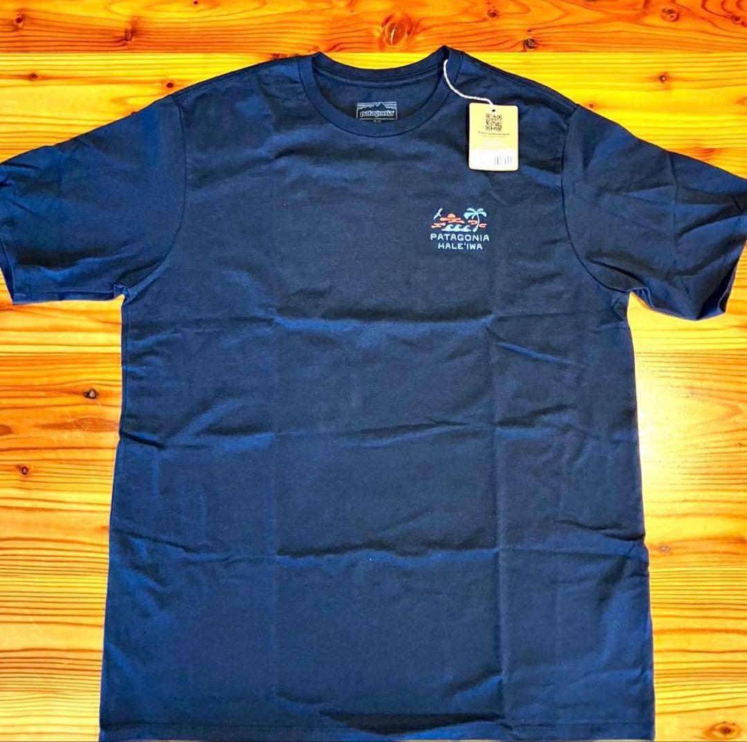 ハレイワ店限定　PATAGONIA パタゴニア Tシャツ　黒　ノースショア