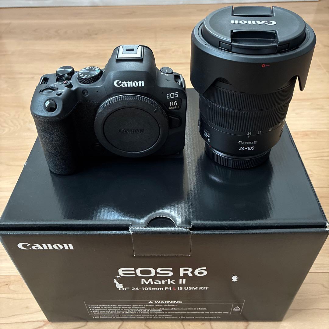デジタルカメラ EOS R6 Mark II RF24-105 F4 L IS USM KIT