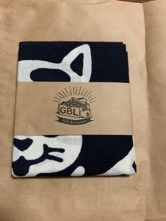 【GBL】平成狸合戦ぽんぽこ TENUGUI 猫福助 渋谷限定