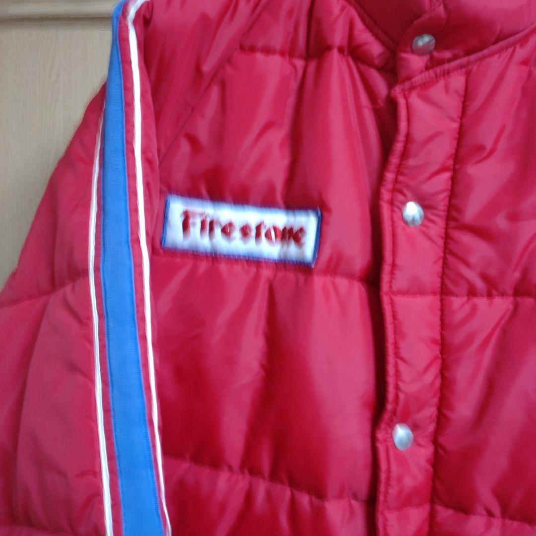 Firestone 赤 中綿レーシングジャケット