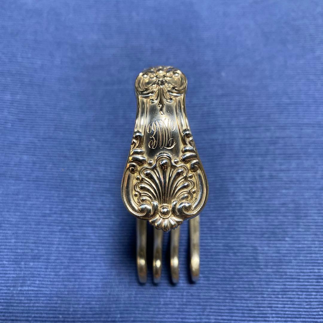 京都有名老舗店にて購入 ビンテージTiffanyスターリングシルバーバングル