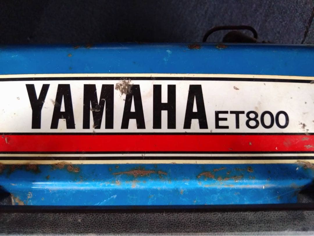 YAMAHA 　ポータブル発電機　ET800